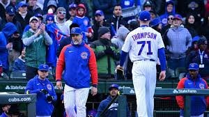 Cubs’ Keegan Thompson suspended for hitting Brewers’ Andrew McCutchen with pitch