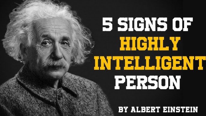 Five Signs of a Highly Intelligent Person