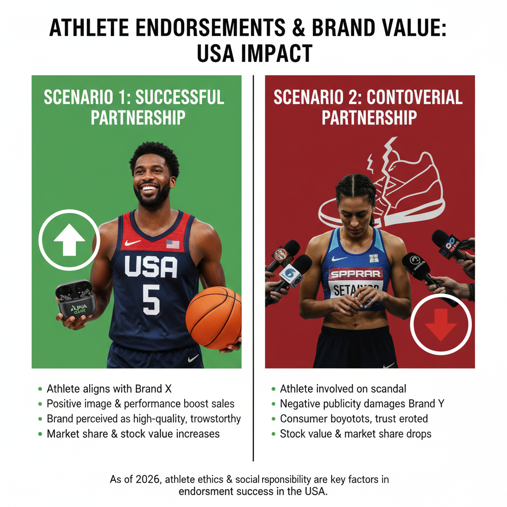 How Athlete Endorsements Impact Brand Value in the USA